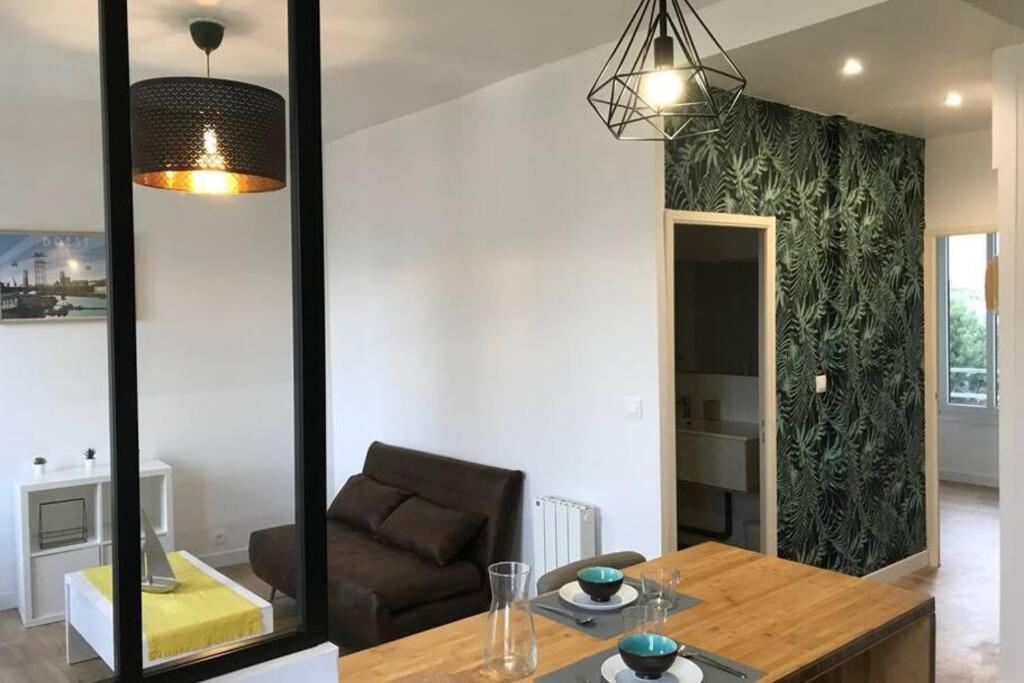 Gweladenn - Apprt Moderne Et Lumineux- Saint-Marc Apartman Breszt Kültér fotó